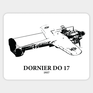 Dornier Do 17 WWII German Light Bomber Sticker
